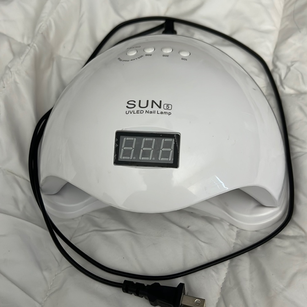 LED lamp + Gel nail polishes